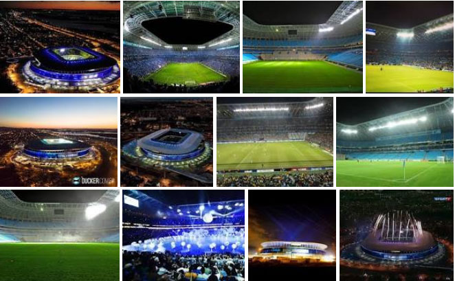 Arena do Grêmio a Noite Arena do Grêmio a Noite