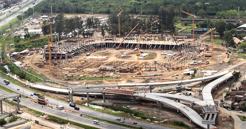Arena do Grêmio Construção Arena do Grêmio Construção
