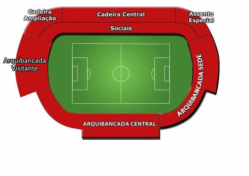 Estádio Ilha do Retiro Setores Estádio Ilha do Retiro Setores