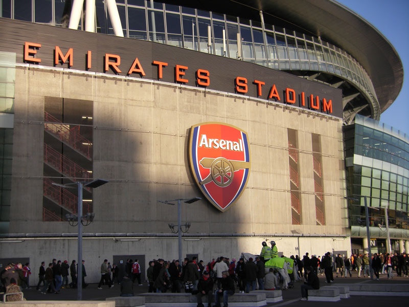 Estádio Emirates Fachada Estádio Emirates Fachada