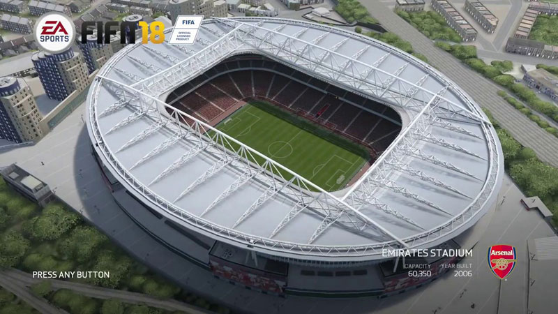 Estádio Emirates FIFA 18 Estádio Emirates FIFA 18
