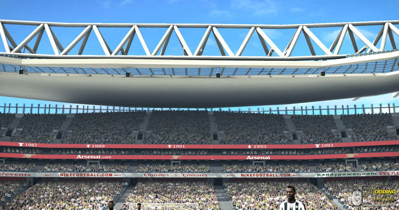 Estádio Emirates PES 2012 Estádio Emirates PES 2012