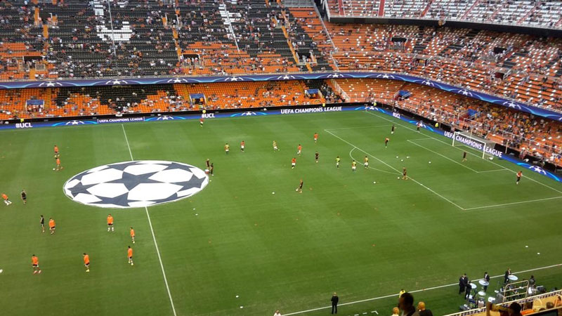 Estádio Mestalla Dia de Jogo Estádio Mestalla Dia de Jogo