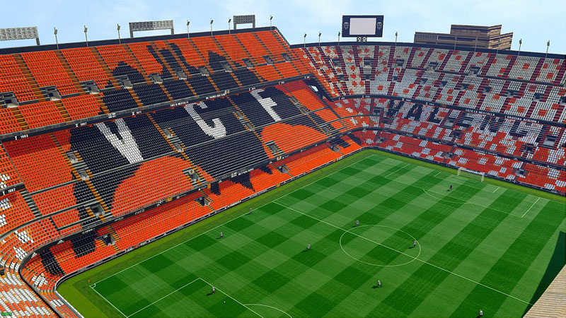 Estádio Mestalla Pes 2019 Estádio Mestalla Pes 2019