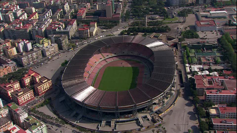 Estádio San Paolo Vista Aérea Estádio San Paolo Vista Aérea